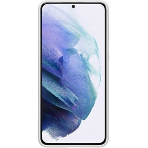 Kup Etui Samsung Galaxy S21+ Plus EF-PG996TJ jasno szary/light gray Silicone Cover - SMG334GRY - {ean13} - Sklep Home Screen