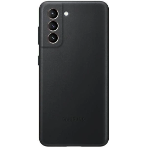 Kup Etui Samsung Galaxy S21 EF-VG991LB negru/black Leather Cover - SMG352BLK - {ean13} - Sklep Home Screen