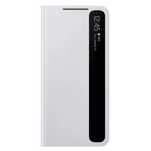 Kup Etui Samsung Galaxy S21 EF-ZG991CJ clar gri/light gray Clear View Cover - SMG358GRY - {ean13} - Sklep Home Screen