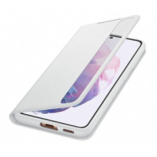 Kup Etui Samsung Galaxy S21 EF-ZG991CJ clar gri/light gray Clear View Cover - SMG358GRY - {ean13} - Sklep Home Screen