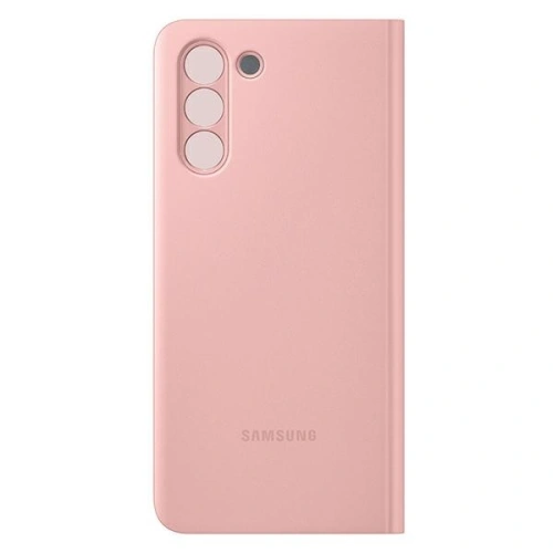 Kup Etui Samsung Galaxy S21 EF-ZG991CP różowy/pink Clear View Cover - SMG359PNK - {ean13} - Sklep Home Screen