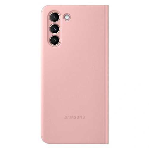 Kup Etui Samsung Galaxy S21 EF-ZG991CP różowy/pink Clear View Cover - SMG359PNK - {ean13} - Sklep Home Screen