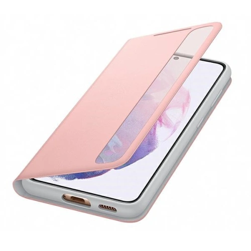Kup Etui Samsung Galaxy S21 EF-ZG991CP różowy/pink Clear View Cover - SMG359PNK - {ean13} - Sklep Home Screen