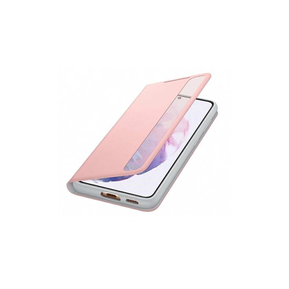 Etui Samsung Galaxy S21 EF-ZG991CP różowy/pink Clear View Cover