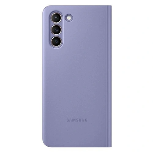 Kup Etui Samsung Galaxy S21 EF-ZG991CV fialový/violet Clear View Cover - SMG360PRP - {ean13} - Sklep Home Screen
