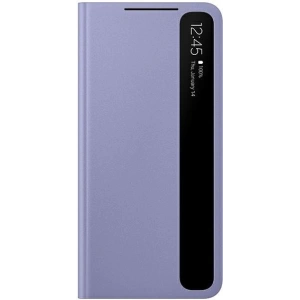 Kup Etui Samsung Galaxy S21+ Plus EF-ZG996CV fioletowy/violet Clear View Cover - SMG364PRP - {ean13} - Sklep Home Screen