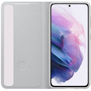 Samsung Gehäuse Galaxy S21+ Plus EF-ZG996CV lila/violett Klarsichthülle