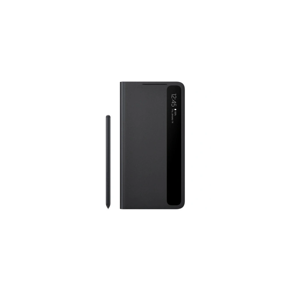 Etui Samsung Galaxy S21 Ultra EF-ZG99PCB S Pen czarny/black Clear View Cover