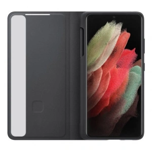 Etui Samsung Galaxy S21 Ultra EF-ZG99PCB S Pen czarny/black Clear View Cover