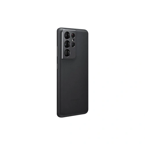 Kup Etui Samsung Galaxy S21 Ultra EF-VG998LB czarny/black Leather Cover - SMG356BLK - {ean13} - Sklep Home Screen
