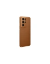Kup Etui Samsung Galaxy S21 Ultra EF-VG998LA brązowy/brown Leather Cover - SMG355BR - {ean13} - Sklep Home Screen