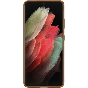 Samsung Tasche Galaxy S21 Ultra EF-VG998LA braun/braun Lederhülle