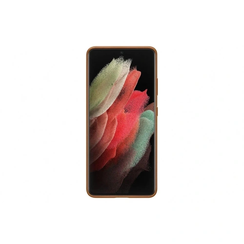 Kup Etui Samsung Galaxy S21 Ultra EF-VG998LA barna/brown bőrtok - SMG355BR - {ean13} - Sklep Home Screen