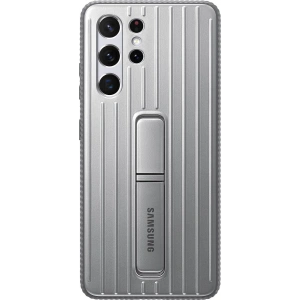 Buy Samsung Galaxy S21 Ultra EF-RG998CJ light gray Protective Standing Cover - SMG350GRY - {ean13} - Home Screen Store Europe