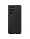 Etui Samsung Galaxy S21 Ultra EF-PG998TB fekete/szilikon borítás