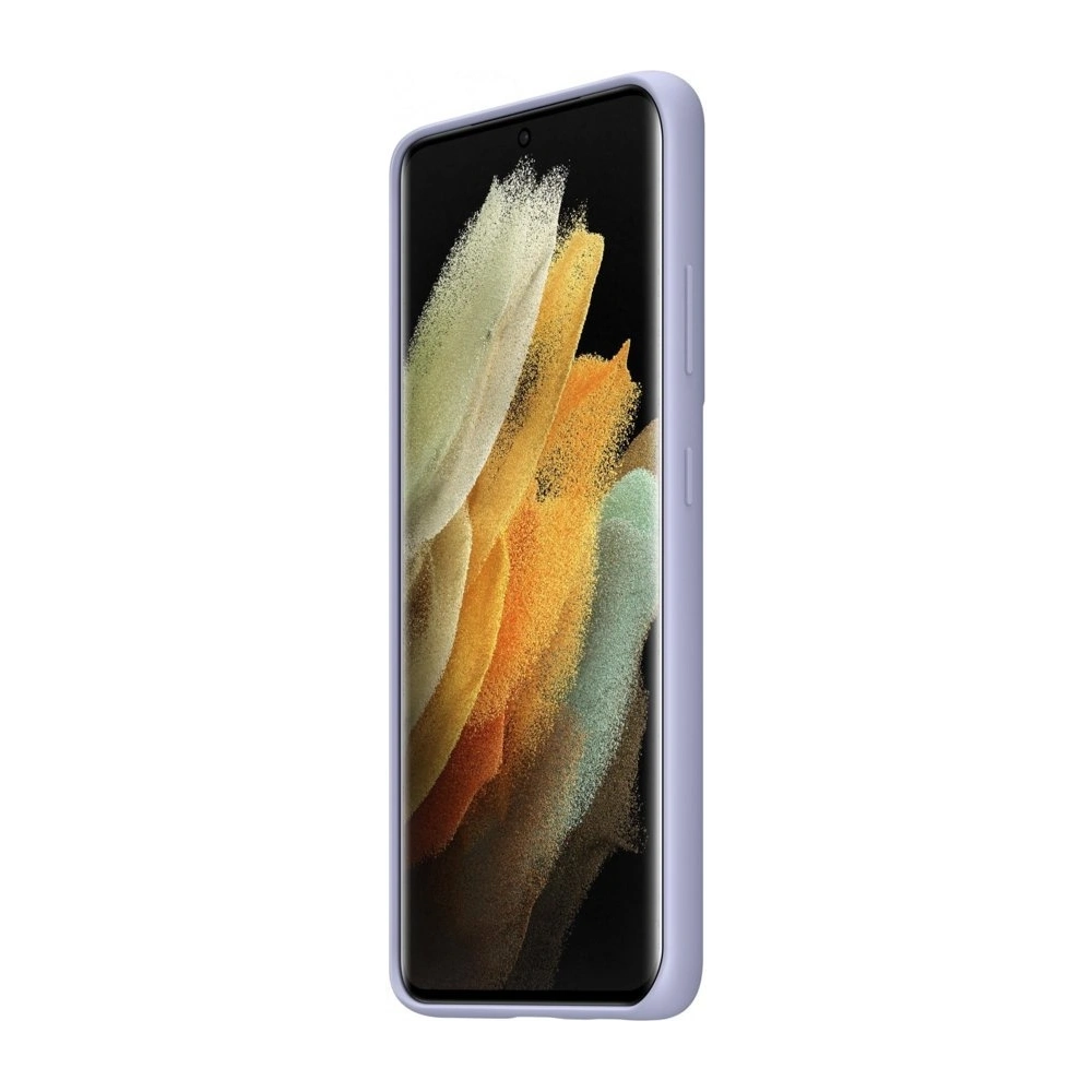 Etui Samsung Galaxy S21 Ultra EF-PG998TV fioletowy/pink Silicone Cover