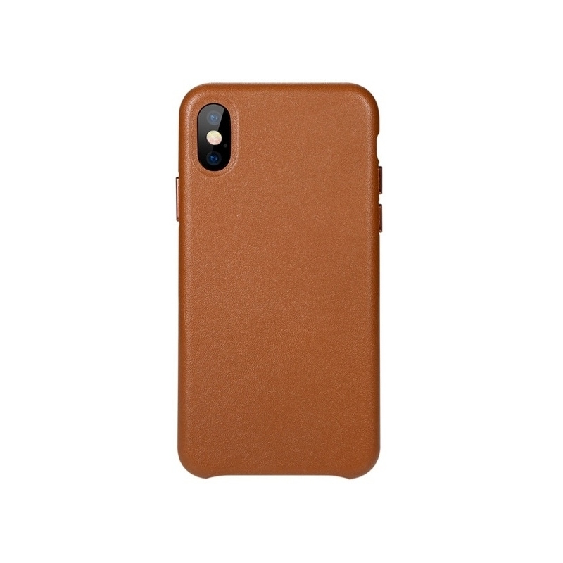 Benks Leather Case iPhone X Brown