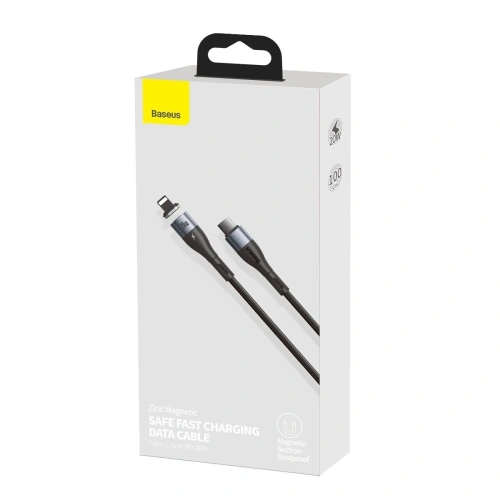 Kup Kabel magnetyczny USB-C - Lightning Baseus Zinc 20W 1m (czarny) - BSU2006BLK - {ean13} - Sklep Home Screen