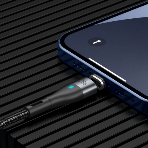 Kup Kabel magnetyczny USB-C - Lightning Baseus Zinc 20W 1m (czarny) - BSU2006BLK - {ean13} - Sklep Home Screen