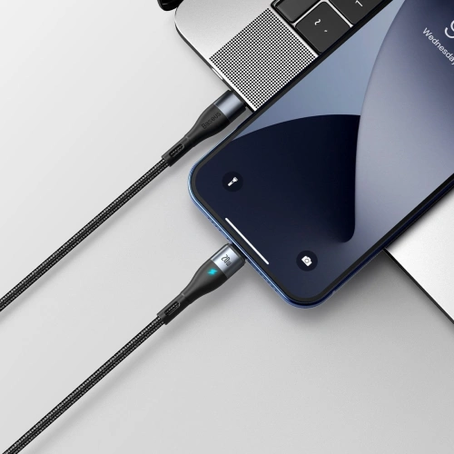 Kup Kabel magnetický USB-C - Lightning Baseus Zinc 20W 1m (černý) - BSU2006BLK - {ean13} - Sklep Home Screen