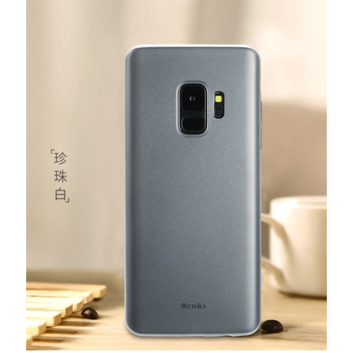 Kup Case Benks Lollipop 0.4mm Galaxy S9 Transparent Weiß - BKS164WHT - {ean13} - Sklep Home Screen