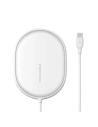 Baseus Induktives kabelloses Ladegerät Light für iPhone 12, 15W (weiß)