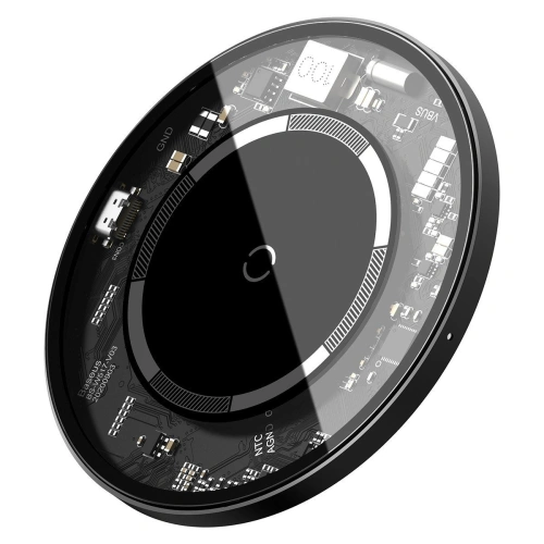 Kup Încărcător wireless inductiv cu magnet Baseus Simple 15W (transparent) - BSU2013CL - {ean13} - Sklep Home Screen