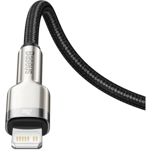 Baseus USB-C zu Lightning Kabel Cafule, PD, 20W, 1m (schwarz)