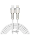 USB-C to Lightning kábel Baseus Cafule, PD, 20W, 2m (fehér)