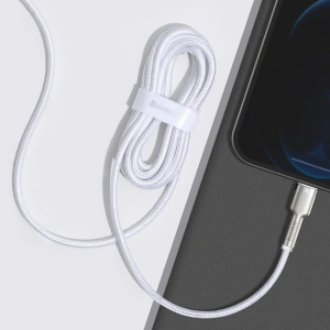 Baseus USB-C zu Lightning Kabel Cafule, PD, 20W, 2m (weiß)
