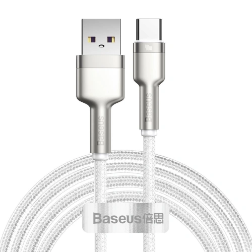 Kup Kabel USB do USB-C Baseus Cafule, 40W, 2m (bílý) - BSU2021WHT - {ean13} - Sklep Home Screen