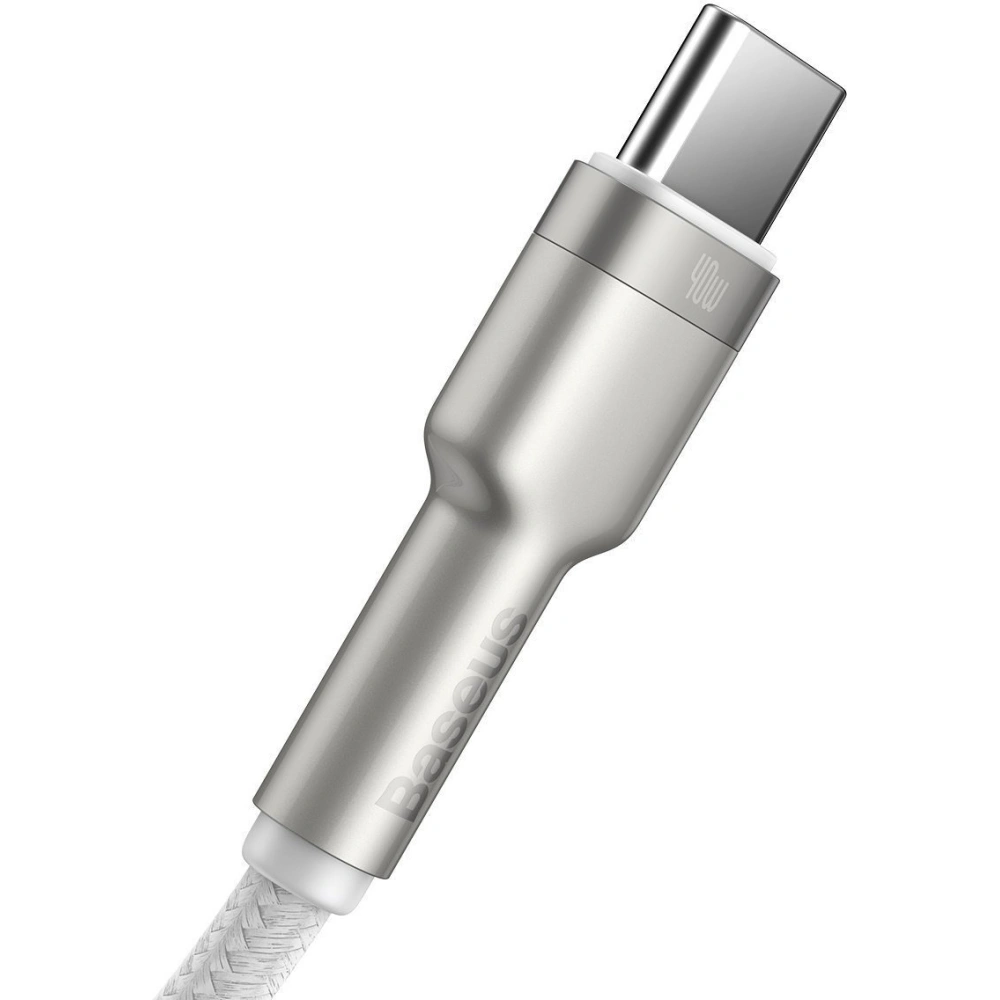 Kabel USB do USB-C Baseus Cafule, 40W, 2m (biały)