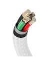 Kup Cablul USB la Lightning Baseus Cafule, 2.4A, 2m (alb) - BSU2024WHT - {ean13} - Sklep Home Screen