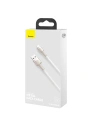 Kup Cablul USB la Lightning Baseus Cafule, 2.4A, 2m (alb) - BSU2024WHT - {ean13} - Sklep Home Screen