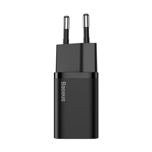 Kup Baseus Ladegerät Super Si Schnellladegerät 1C 20W (schwarz) - BSU2025BLK - {ean13} - Sklep Home Screen