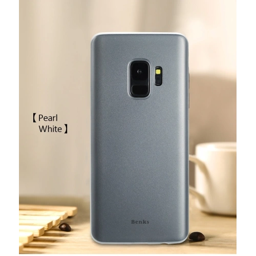 Buy Benks Lollipop 0.4mm Galaxy S9 Plus Transparent White - BKS165WHT - {ean13} - Home Screen Store Europe