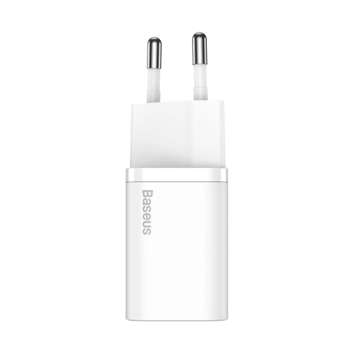 Kup Încărcător de rețea Baseus Super Si Quick Charger 1C 20W (alb) - BSU2026WHT - {ean13} - Sklep Home Screen