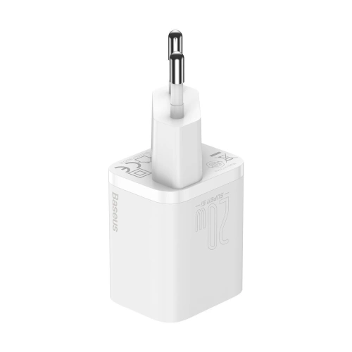 Kup Încărcător de rețea Baseus Super Si Quick Charger 1C 20W (alb) - BSU2026WHT - {ean13} - Sklep Home Screen