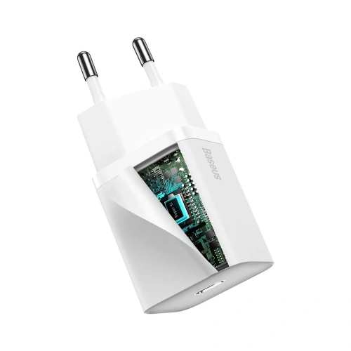 Kup Încărcător de rețea Baseus Super Si Quick Charger 1C 20W (alb) - BSU2026WHT - {ean13} - Sklep Home Screen