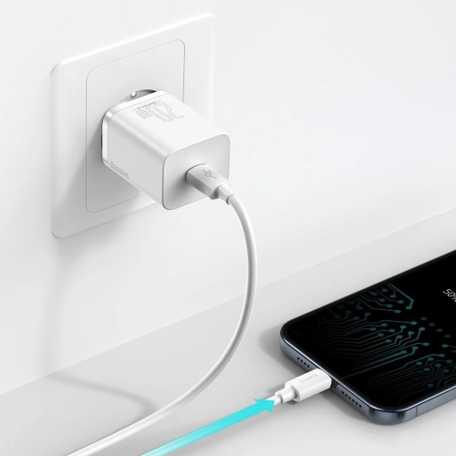 Kup Încărcător de rețea Baseus Super Si Quick Charger 1C 20W (alb) - BSU2026WHT - {ean13} - Sklep Home Screen