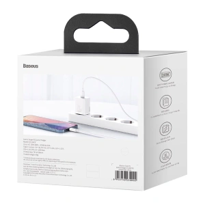 Ładowarka sieciowa Baseus Super Si Quick Charger 1C 20W (biała)