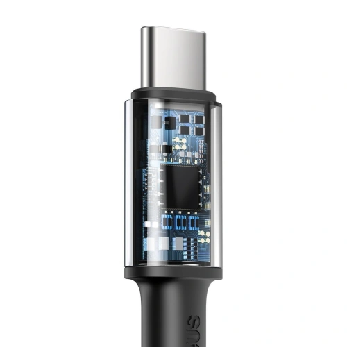 Kup Cablul USB-C la USB-C Baseus Împletit de Înaltă Densitate, 100W, 1m (negru) - BSU2028BLK - {ean13} - Sklep Home Screen