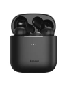 Baseus TWS Kopfhörer Encok W06, Bluetooth 5.0, aptX, induktives Laden (schwarz)