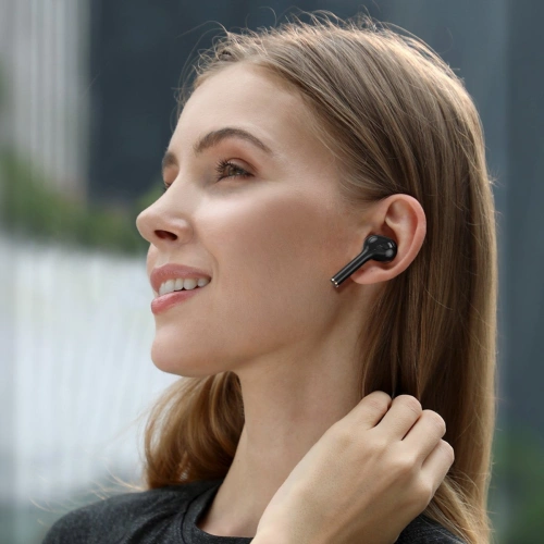 Kup Sluchátka TWS Baseus Encok W06, Bluetooth 5.0, aptX, indukční nabíjení (černé) - BSU2030BLK - {ean13} - Sklep Home Screen
