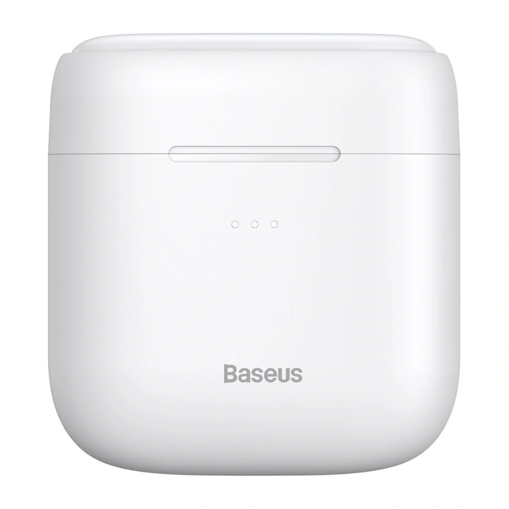 Słuchawki TWS Baseus Encok W06, Bluetooth 5.0, aptX, ładowanie indukcyjne (białe)