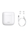 Buy Baseus Encok W06 TWS headphones, Bluetooth 5.0, aptX, inductive charging (white) - BSU2031WHT - {ean13} - Home Screen Store Europe