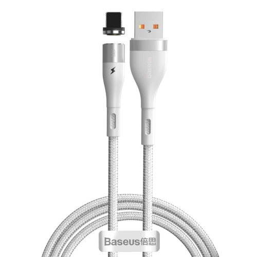 Kup Baseus Magnetisches USB - Lightning Kabel Zink 2.4A 1m (Weiß) - BSU2032WHT - {ean13} - Sklep Home Screen