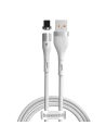 Baseus Magnetisches USB - Lightning Kabel Zink 2.4A 1m (Weiß)
