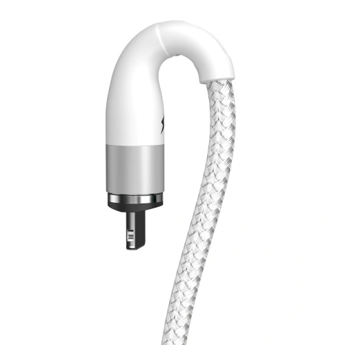 Kup Kabel magnetyczny USB - Lightning Baseus Zinc 2.4A 1m (Biały) - BSU2032WHT - {ean13} - Sklep Home Screen