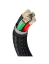 Buy USB cable for Lightning Baseus Cafule, 2.4A, 1m (black) - BSU2036BLK - {ean13} - Home Screen Store Europe